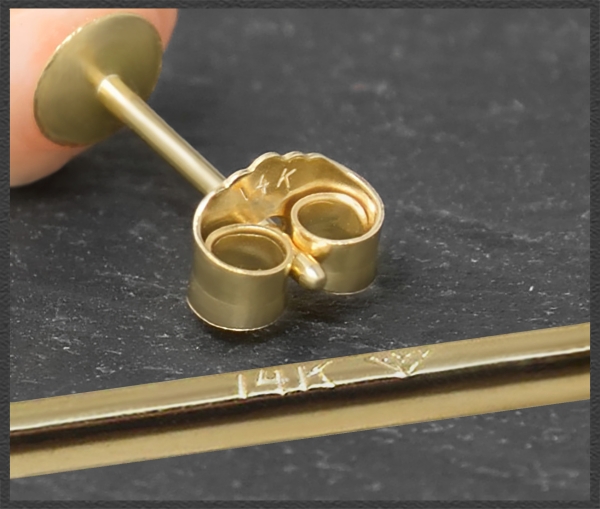 Preview: Ohrstecker rosa Edel-Koralle Rosen Blume, 585 Gold